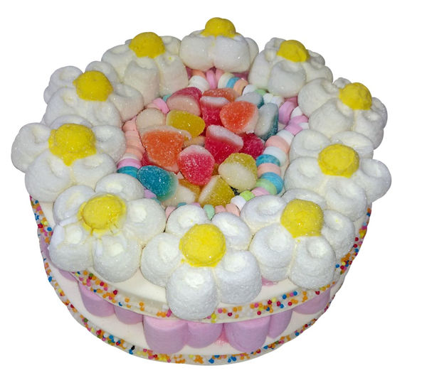 Bild von Marshmallow "Flower Power Cake"