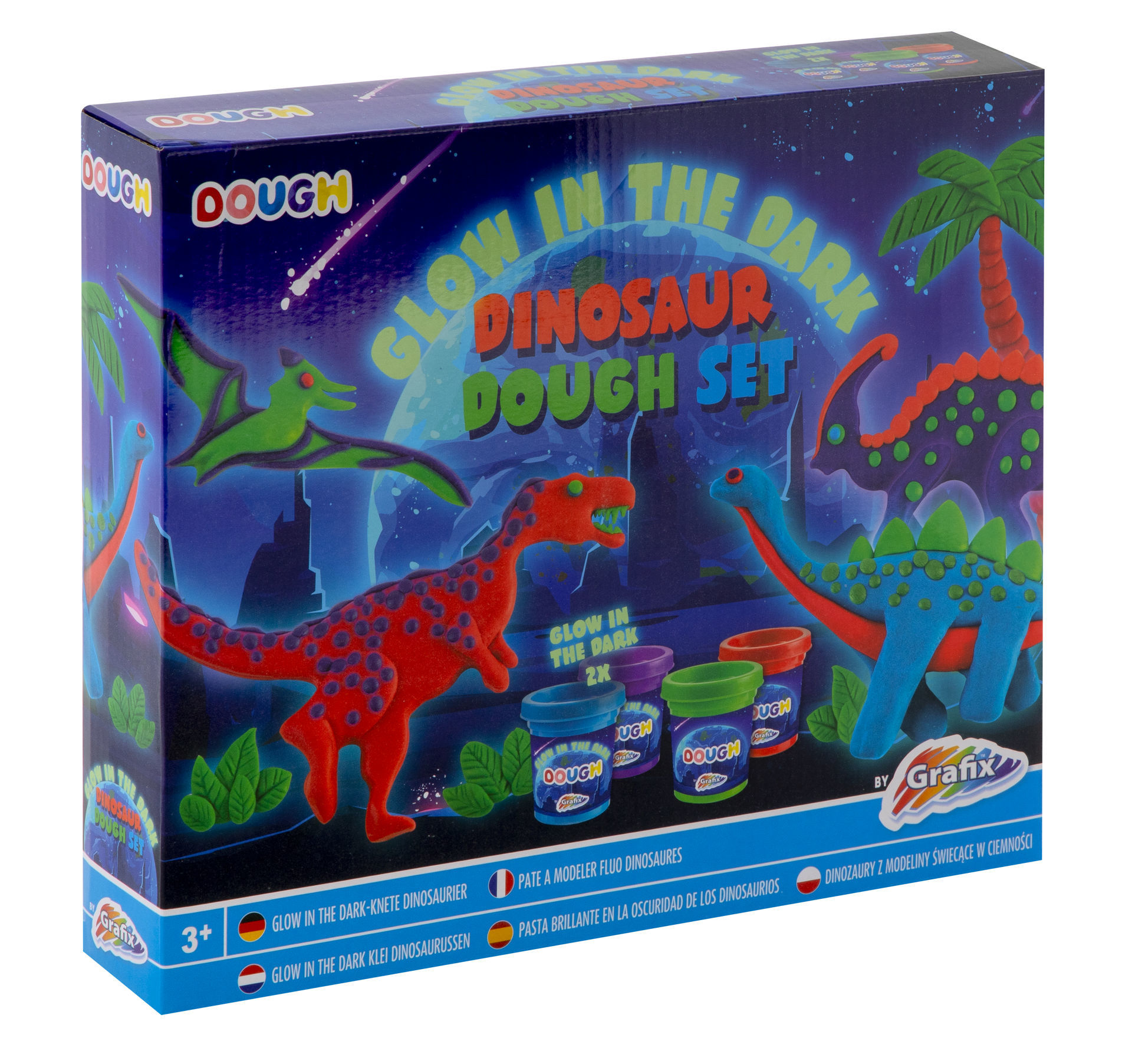 Pâte à Modeler Intelligente Dinocotte Dino – Effets De Couleurs Spéciaux, Pâte Sensorielle Pour Enfant, Sans Danger