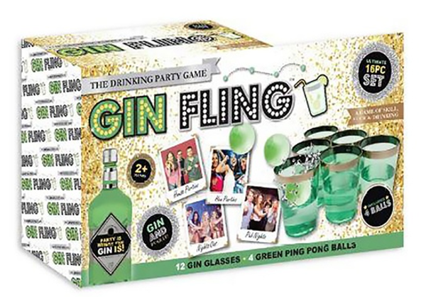 Bild von GIN FLING, 16teiliges Trinkspiel für Erwachsene