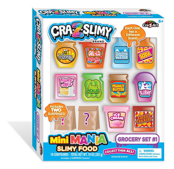 Bild von Cra-Z-Slimy Mini Mania Slimy Food - Grocery Set #1