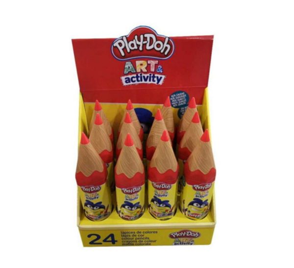 Bild von PLAY DOH 24er Set Buntstifte in XL Stift