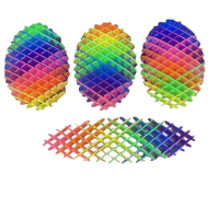 Zeige Details für Fidget Worm Rainbow Bild von Fidget Worm Rainbow