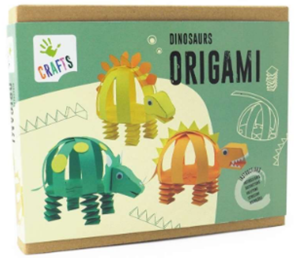 Bild von Bastelset Dinosaur Origami - Bastelset Dinosaurier Origami