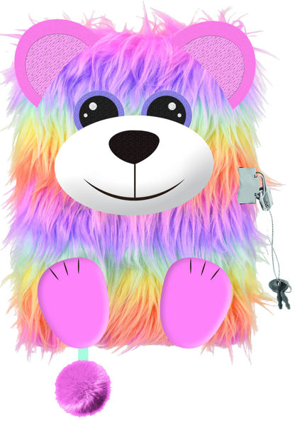 Bild von Plüschtagebuch RAINBOW BEAR