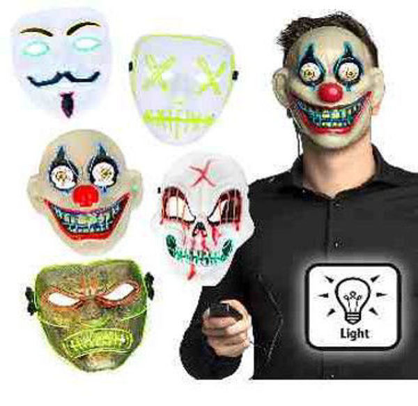 Bild von LED MASKE Halloween