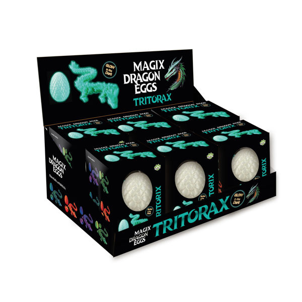 Bild von XL Glow in the Dark MagiX Dragon Egg TRITORAX