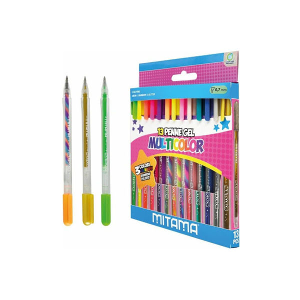 Bild von 13er Pack MINI GEL GLITTER PEN