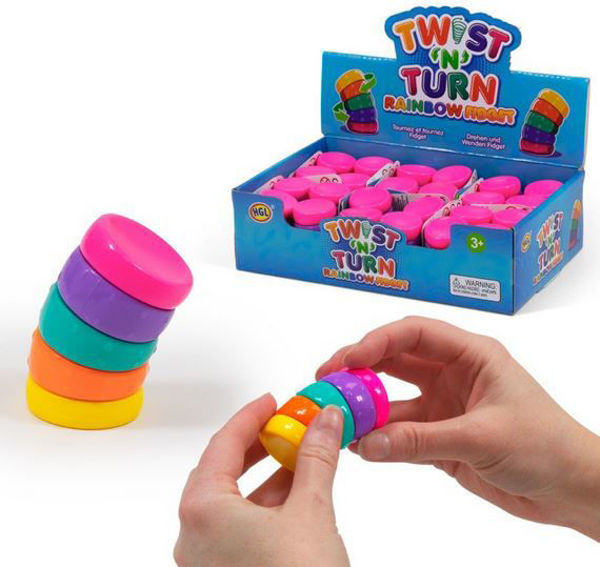 Bild von TWIST N TURN FIDGET RAINBOW
