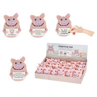 Zeige Details für Positiv Pig - Häkelschweinchen, 9cm Bild von Positiv Pig - Häkelschweinchen, 9cm
