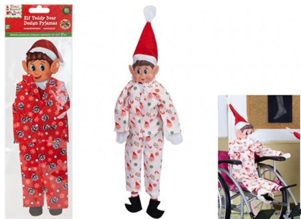 Bild von ELVES BEHAVIN' BADLY - Outfit Pyjama Weihnachtselfen