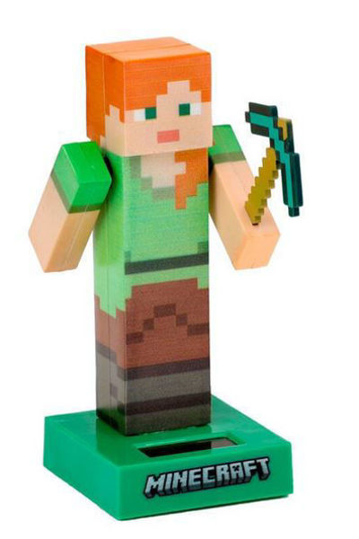 Bild von Minecraft Alex Solar Pal Wackelfigur