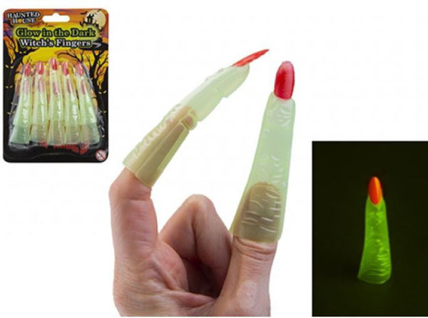 Bild von 10er Pack HALLOWEEN Hexenfinger GID