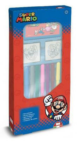 Bild von 13teiliges Super Mario Stempelset