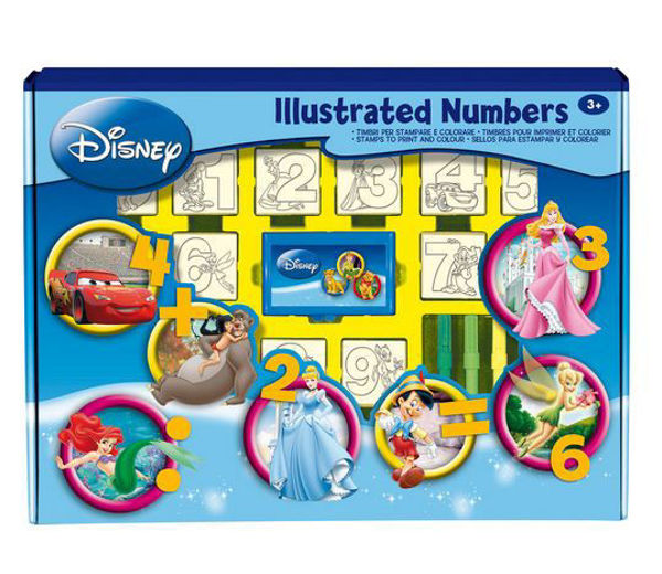 Bild von Disneys Zahlen - Stempelset