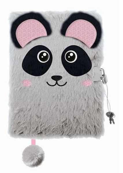 Bild von Plüsch-Tagebuch Panda