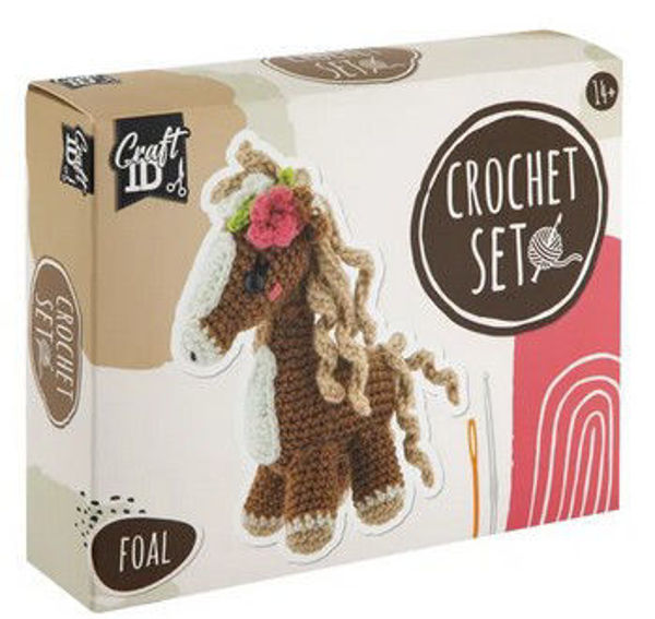 Bild von Häkelset Pferd, Fohlen - Crochet Kit Foal