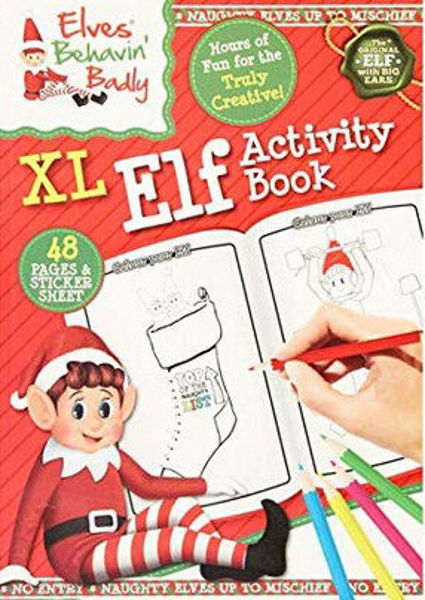 Bild von ELVES BEHAVIN´BADLY - Elfen Activity Buch XL