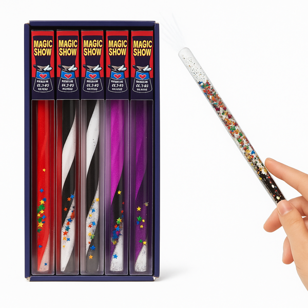 Bild von Trendhaus Magic Show Glitzer Zauberstab 22,5cm