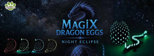 Bild von MagiX Dragon Eggs NIGHT ECLIPSE