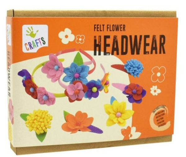 Bild von Bastelset Filzblume Kopfschmuck