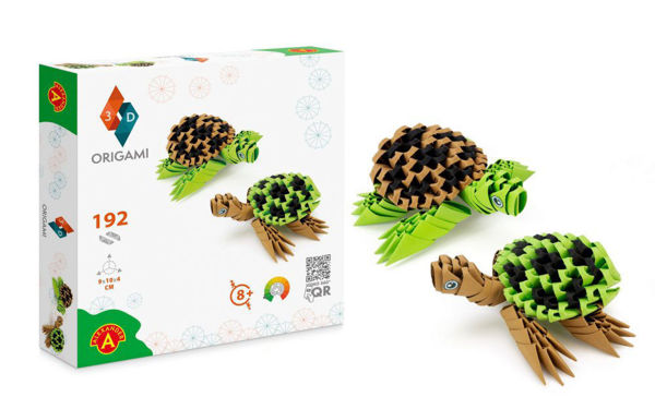 Bild von ORIGAMI 3D Turtles - ORIGAMI 3D Schildkröten 2er Pack
