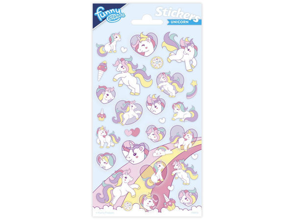 Bild von UNICORN STICKERBOGEN - Stickerbogen Einhorn