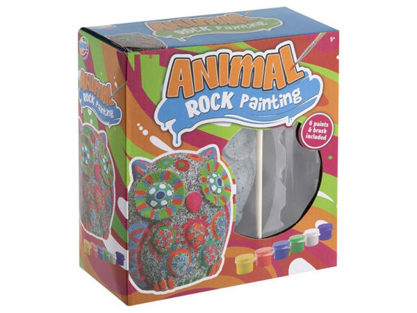 Bild von Rock Painting Owl - Steine bemalen EULE