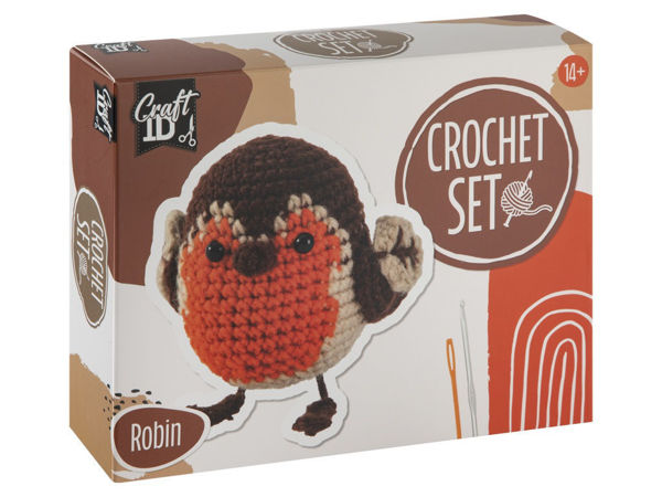 Bild von CROCHET KIT ROBIN - Häkelset Vogel