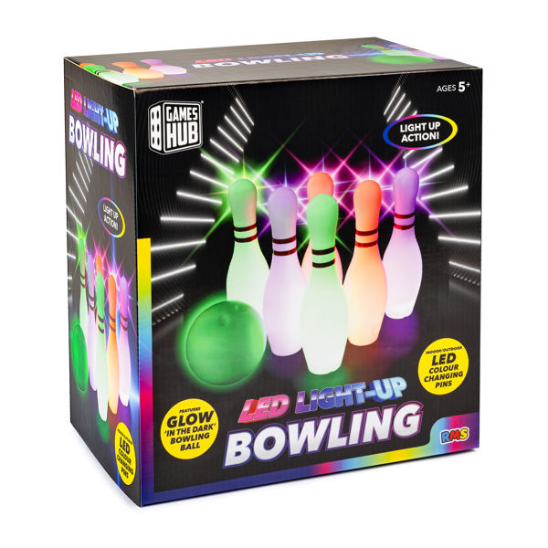 Bild von LED Bowling-Set, LED LIGHT UP BOWLING