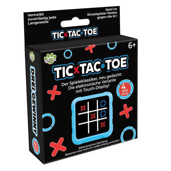 Bild von TIC-TAC-TOE, elektronische Variante inkl. deutscher Sprache