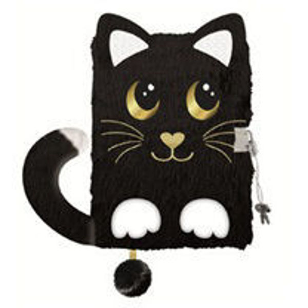 Bild von Plüsch-Tagebuch "Katze"