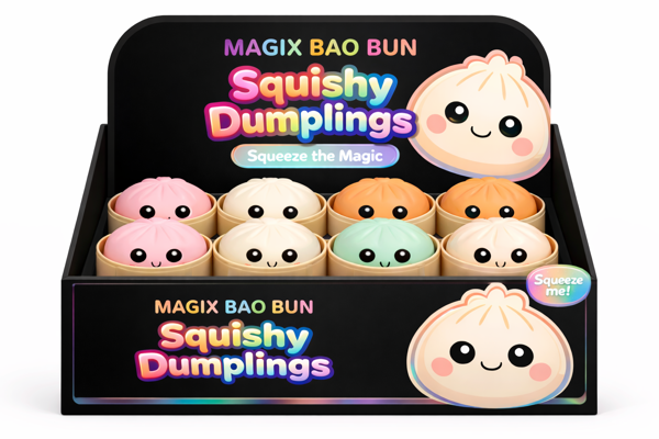 Bild von MagiX Bao Bun Squishy Dumplings 8,5cm