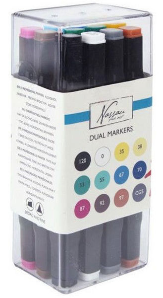 Bild von DUAL MARKERS, 12 STÜCK