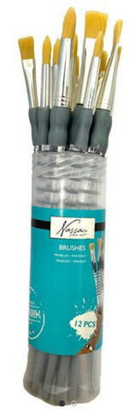 Bild von Pinselset lang, 12 Teile