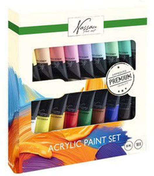 Bild von 18er Set ACRYLFARBE