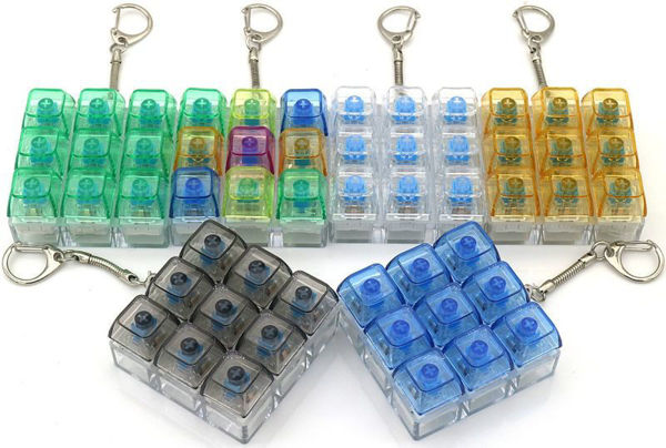 Bild von Fidget ASMR Keyboard Keychain - Schlüsselanhänger Tastaturstyle - Mixed Color