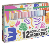 Bild von 12er Set ACRYLIC PAINT BRUSH MARKERS