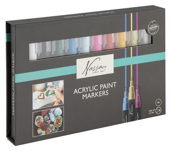 Bild von 10er SET ACRYLIC PAINT MARKERS