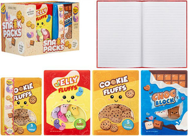 Bild von SWEETIES Plüsch Notizbuch A5