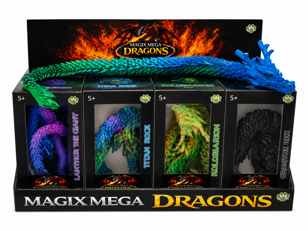 Bild von MagiX Mega Dragons, 60cm