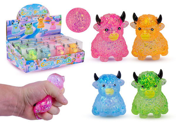 Bild von Maltose Glitter Highland Cow, 8cm