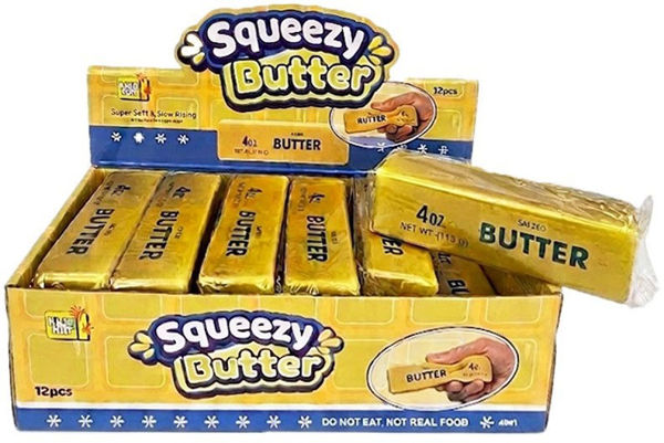 Bild von Goldene Squishy Butter, 13.5cm - Slow Rise