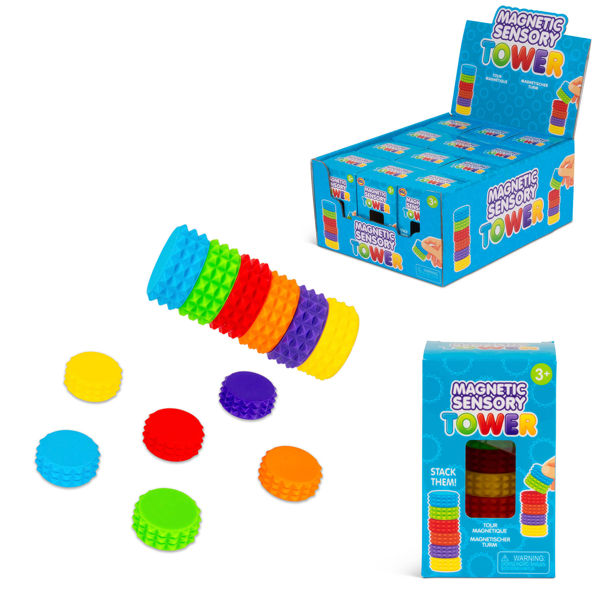6er Pack Magnetscheiben - Magnetic Tower Display