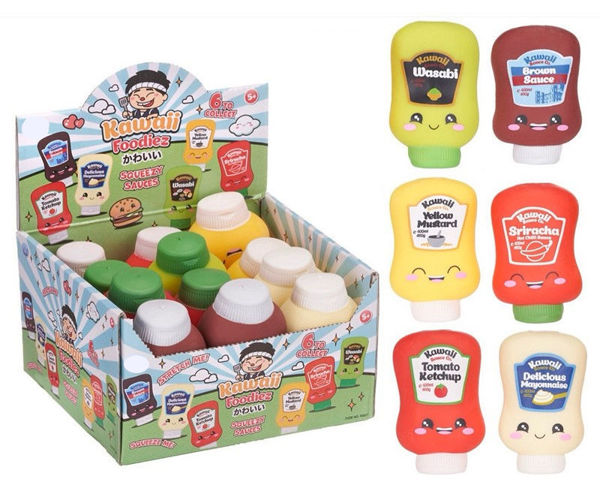 Kawaii Squishy Sauces 10cm