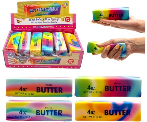Bild von 13cm Bunte Squishy Butter -  Slow Rise