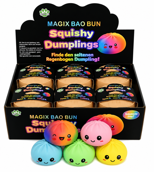 Bild von LUFTFRACHT_MagiX Bao Bun Squishy Dumplings 8,5cm