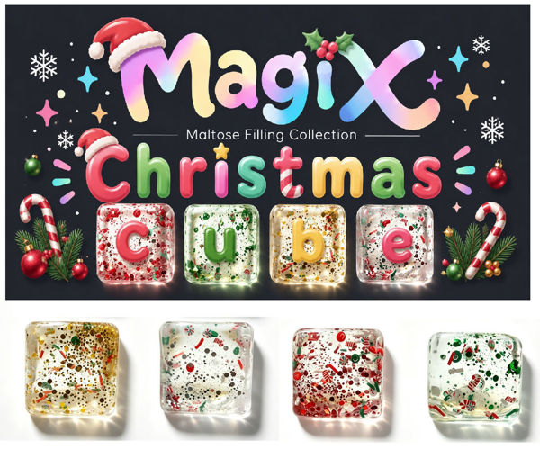 Bild von MagiX Christmas Maltose Cube 5,5cm - Sugaring  / Slow Rise