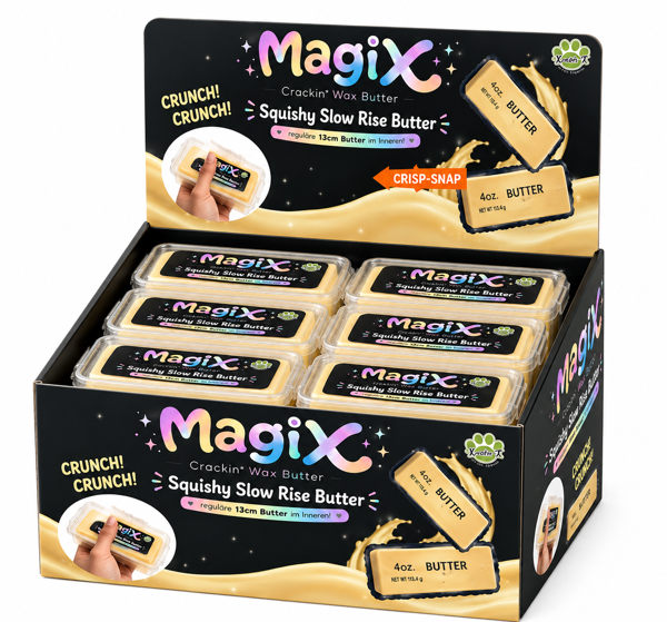 Bild von MagiX Squishy Wax Butter 13cm in PVC Box - Slow Rise