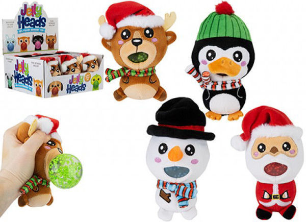 CHRISTMAS PLUSH PJB JELLY HEAD