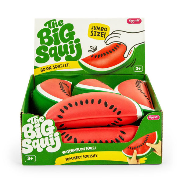 Bild von The Big Squij Watermelon, 23cm - Slow Rise / Squishy